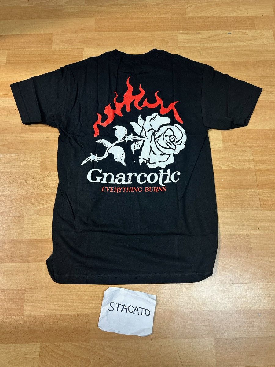Gnarcotic × Rap Tees Gnarcotic Lil Gnar Everything Burns Tee Black Size US M / EU 48-50 / 2 - 1 Thumbnail