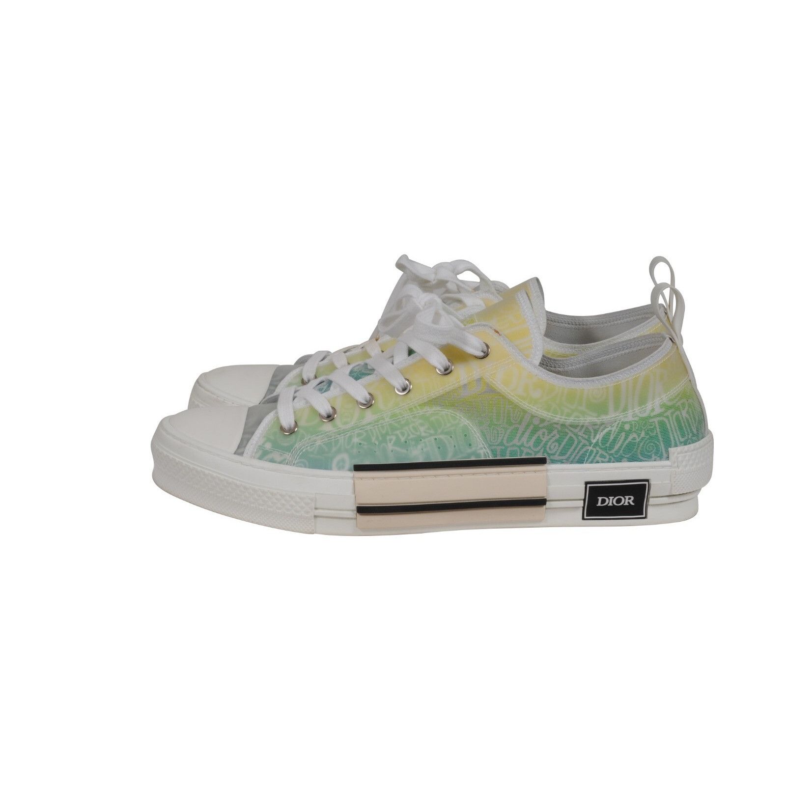 Dior SHAWN Stussy B23 Low Top Oblique Logo Sneaker Size US 12 / EU 45 - 4 Thumbnail