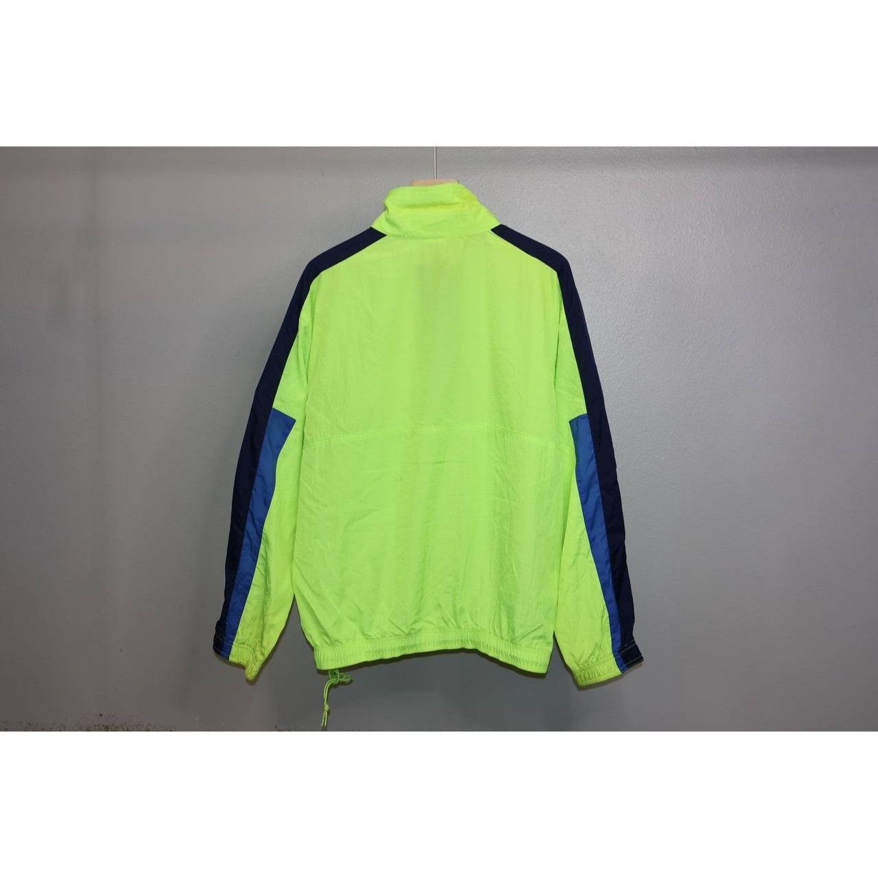 Nike Vtg 90s Nike Neon Yellow Windbreaker Jacket Men’s M Size US M / EU 48-50 / 2 - 2 Thumbnail