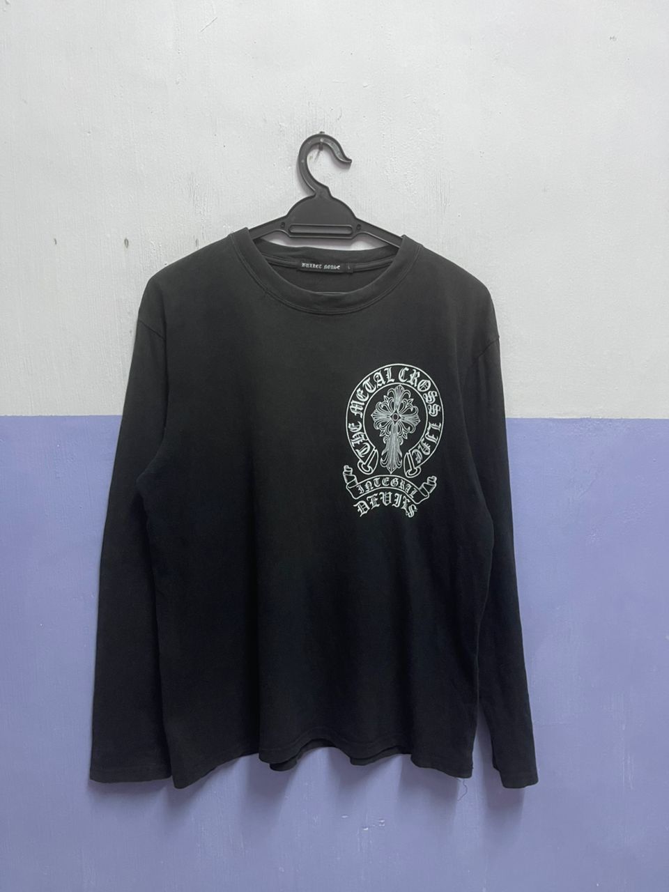 Bullet Noise Metal Cross Bullet Noise Long sleeve Tshirt Size US L / EU 52-54 / 3 - 3 Thumbnail