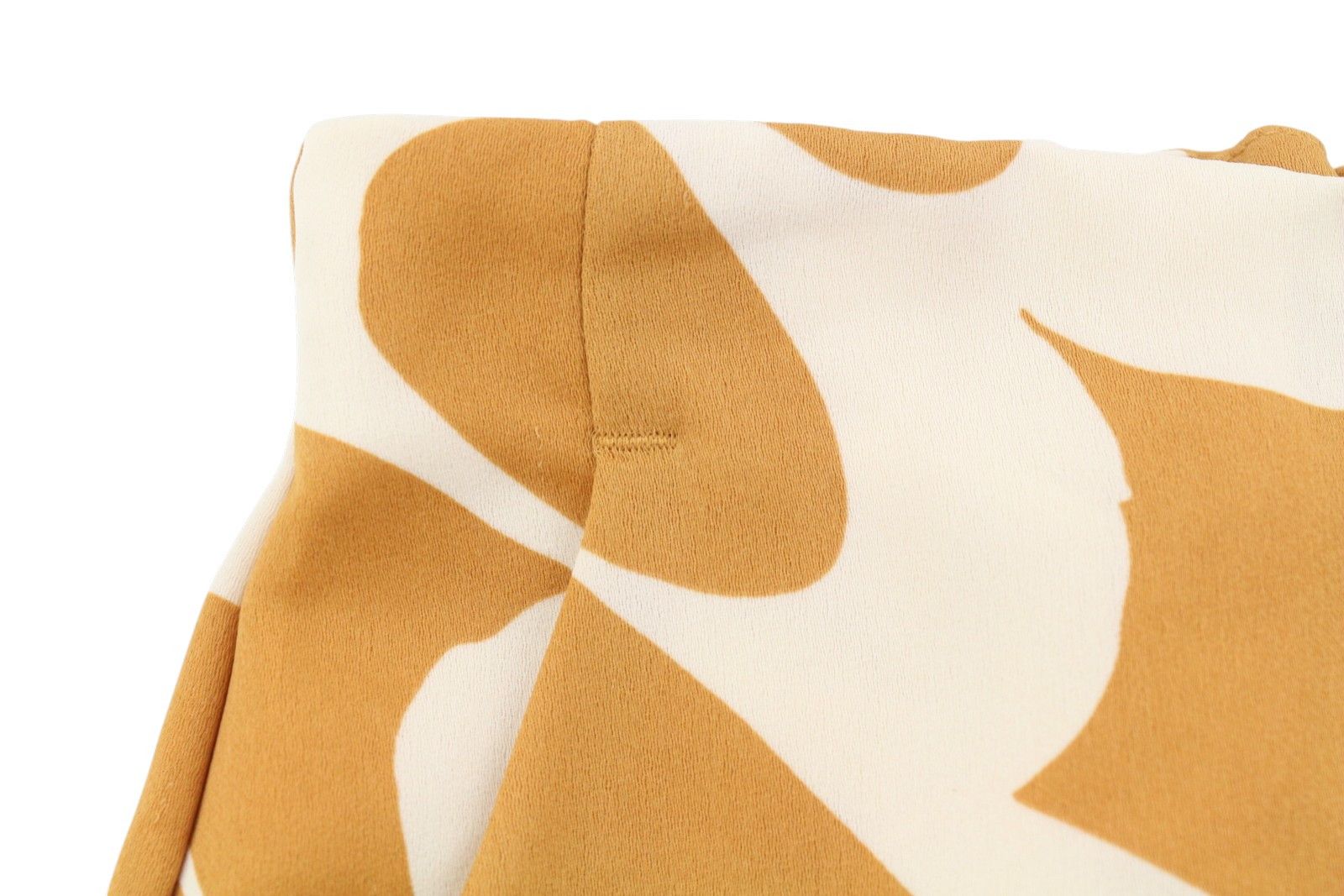 Max Mara EU36 Mustard Printed Zip Fly Tapered Trousers 88899 Size 26" / US 2 / IT 38 - 11 Thumbnail