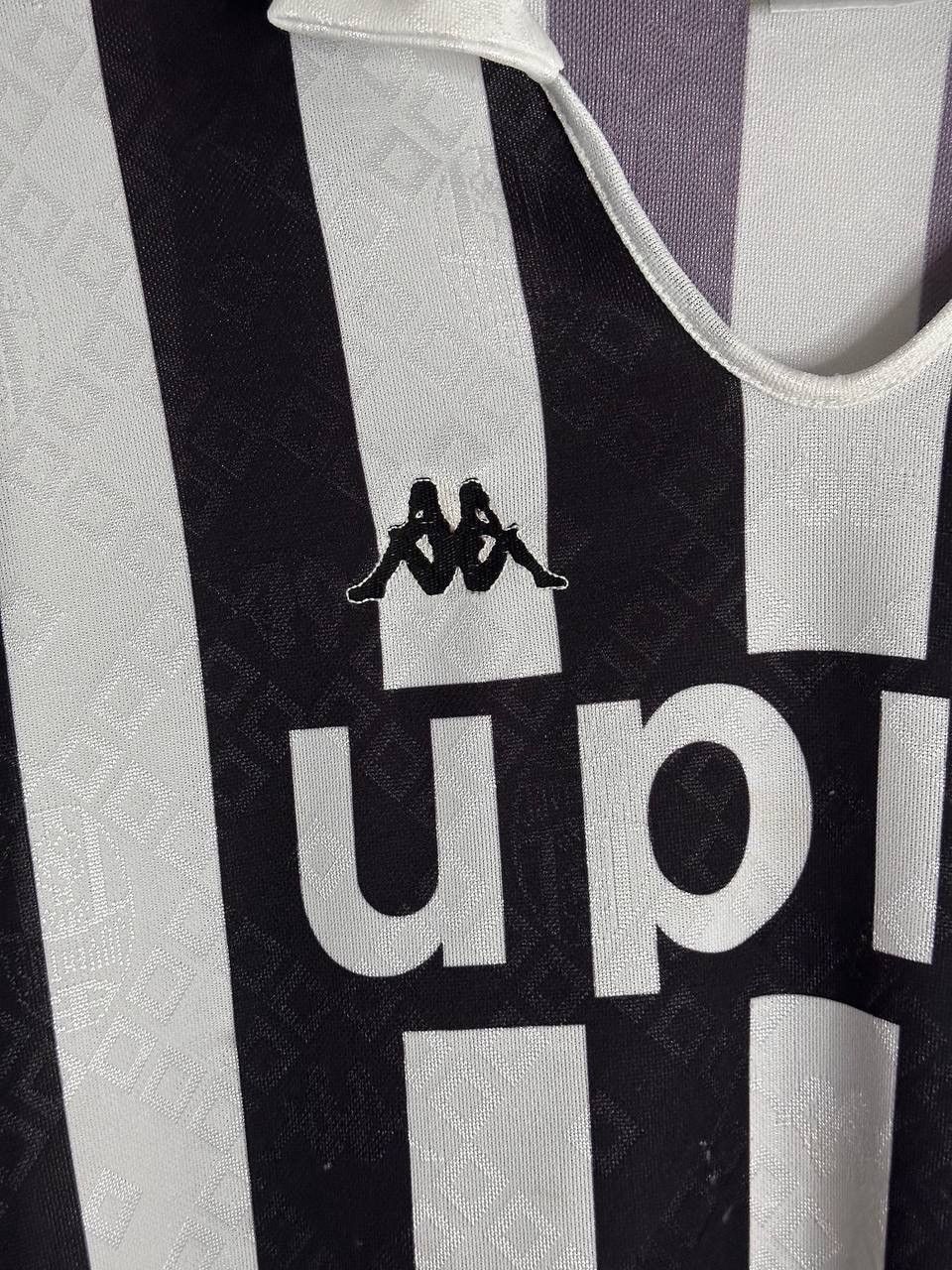 Kappa Juventus Kappa Upim Home LS Soccer Shirt #10 Roberto Baggio Size US XL / EU 56 / 4 - 7 Thumbnail
