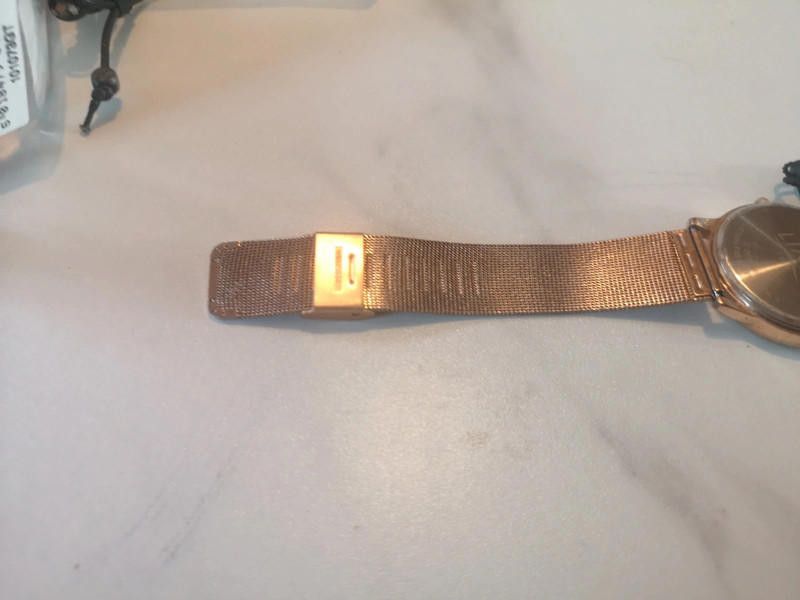 Designer Limit rose gold mash watch Size ONE SIZE - 7 Thumbnail