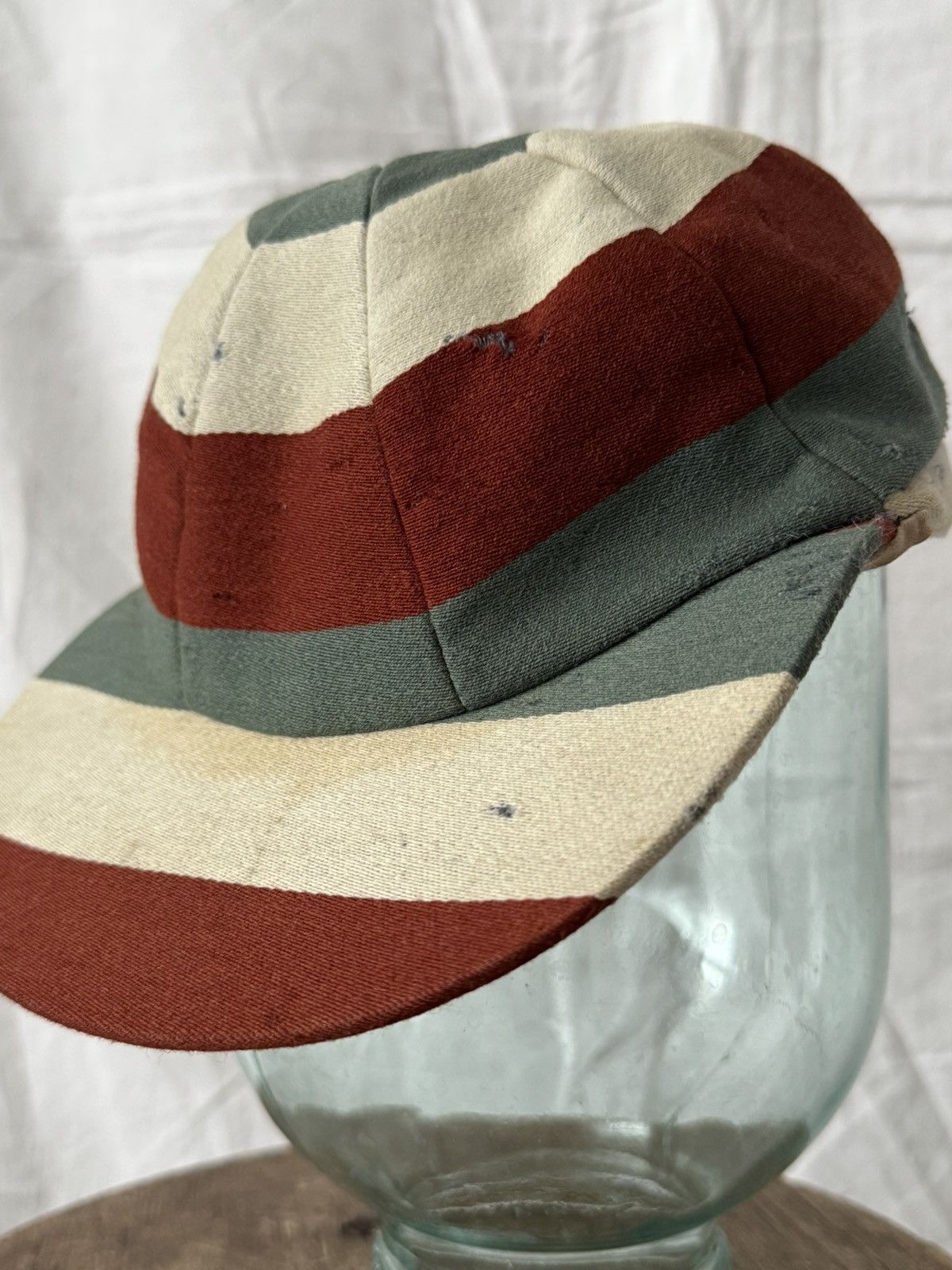 Vintage 1940s Vintage England Faded Wool Cricket Hat Size ONE SIZE - 3 Thumbnail