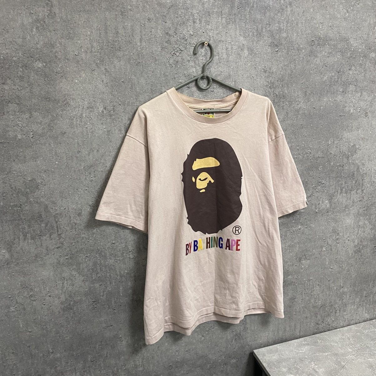 Bape A Bathing Ape Big Head Bape T-Shirt Big Logo Size US L / EU 52-54 / 3 - 3 Thumbnail
