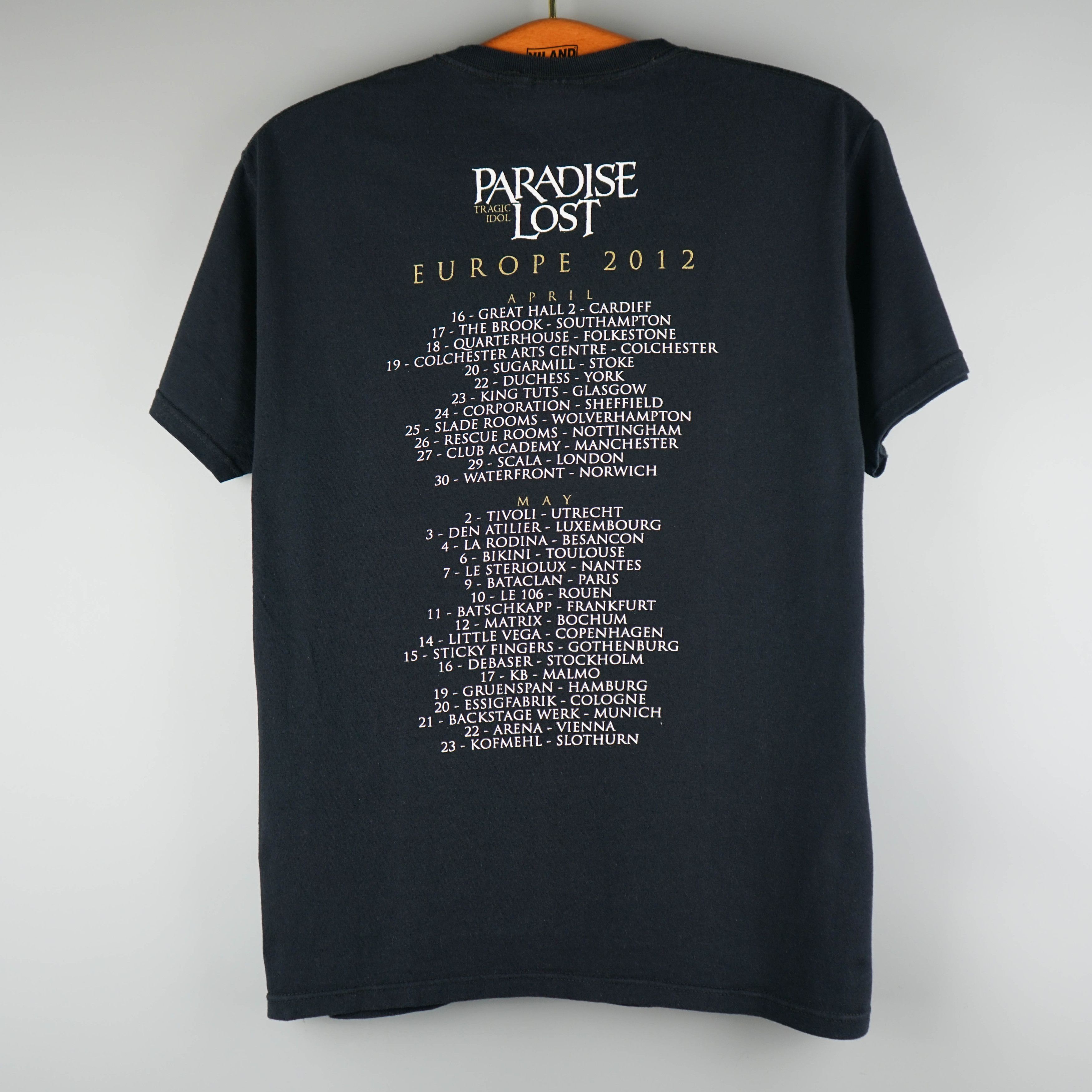 Band Tees × Vintage Vintage 2012 Paradise Lost Tour T-Shirt Size US M / EU 48-50 / 2 - 4 Thumbnail