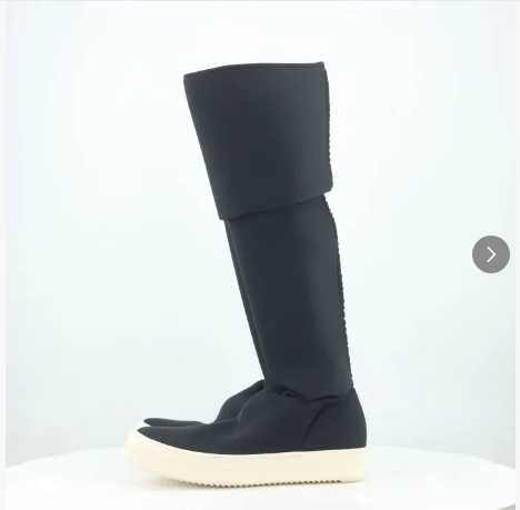 Rick Owens Drkshdw Rick Owens CONVERSE X DRKSHDW womens black size 36 Size US 6 / IT 36 - 9 Thumbnail