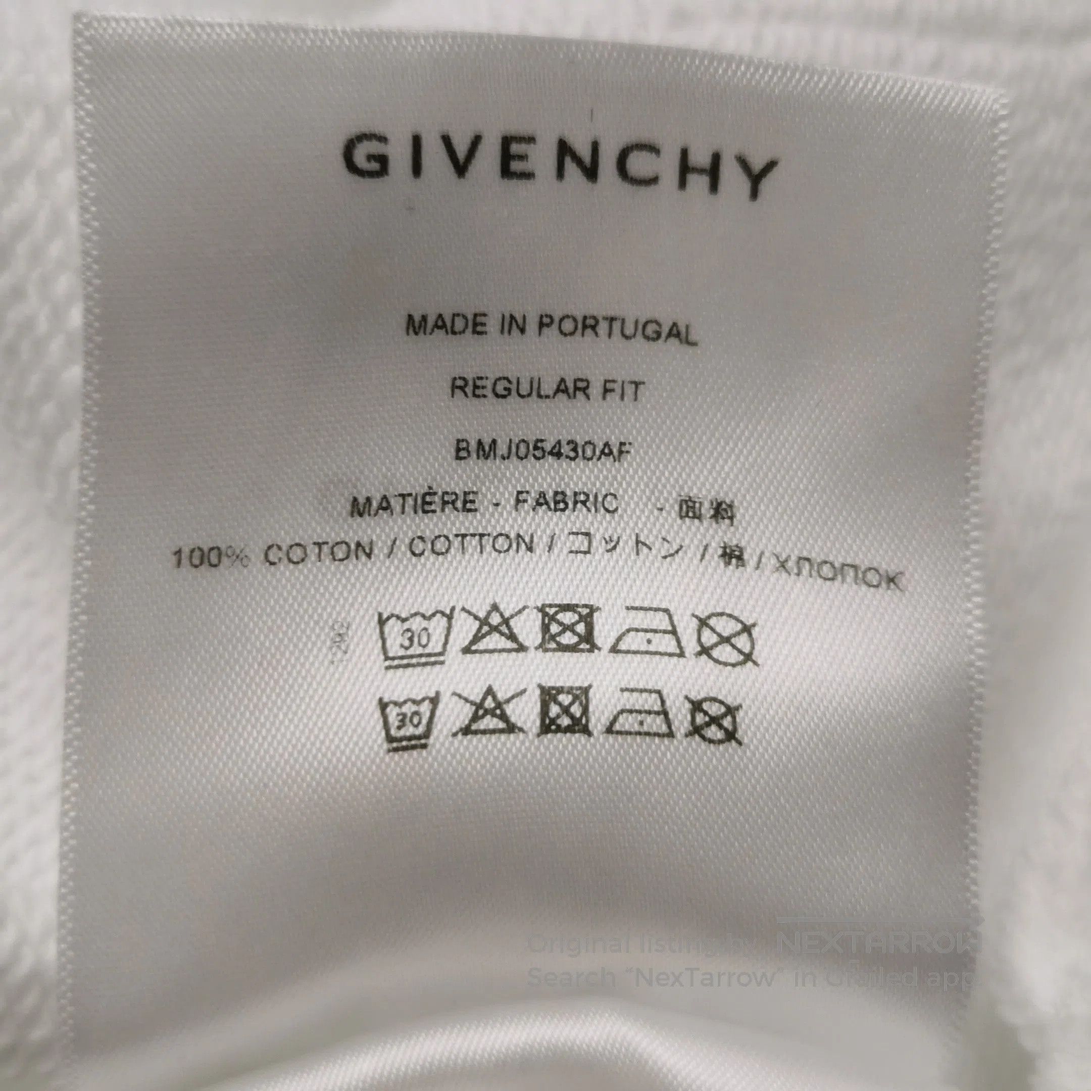 Givenchy Givenchy Cotton Logo Crew Neck T-Shirt XXS. Size US XXS / EU 40 - 8 Thumbnail