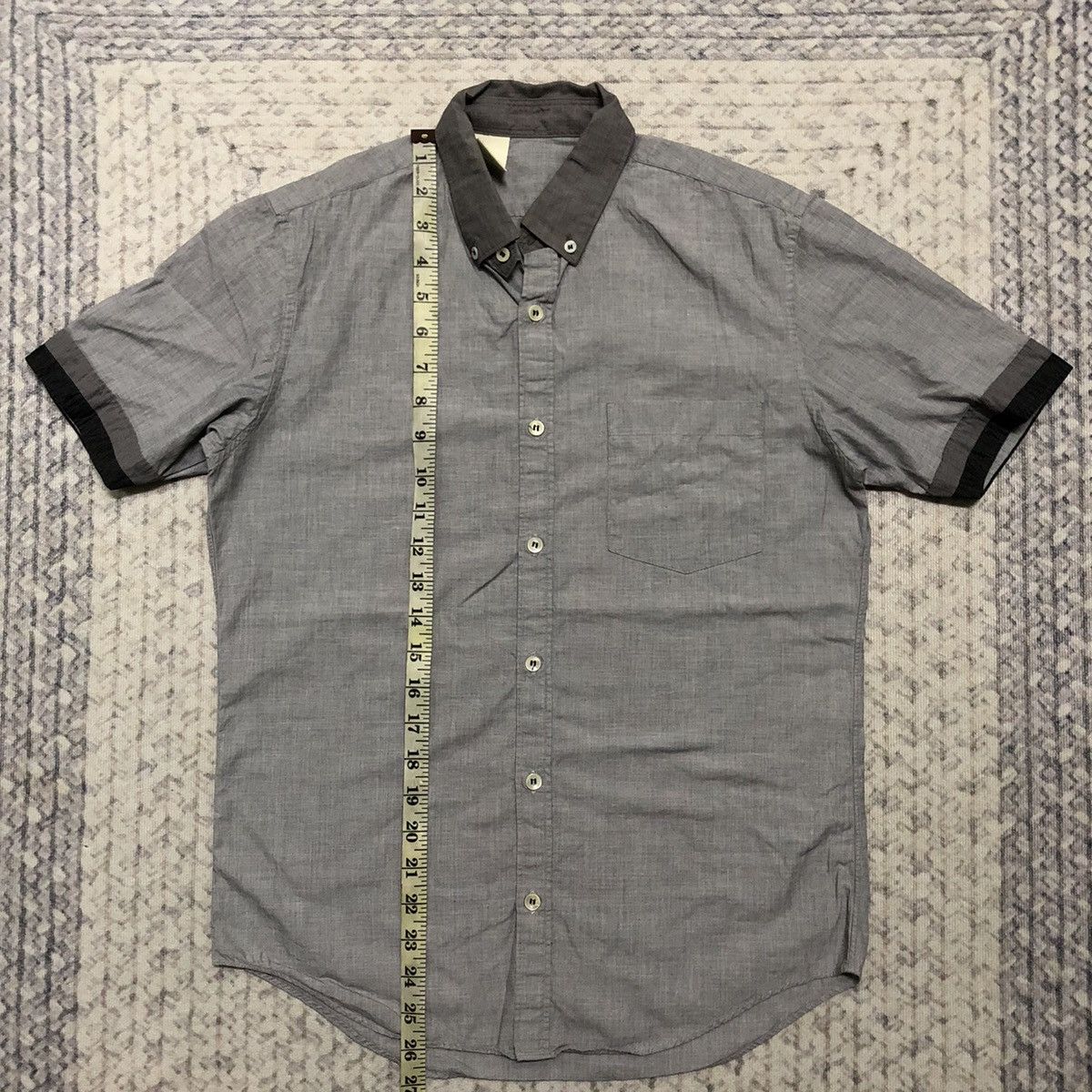 Japanese Brand × N.Hoolywood × Vintage Rare Distressed N. Hollywood Button Up Shirt Size US XS / EU 42 / 0 - 13 Thumbnail