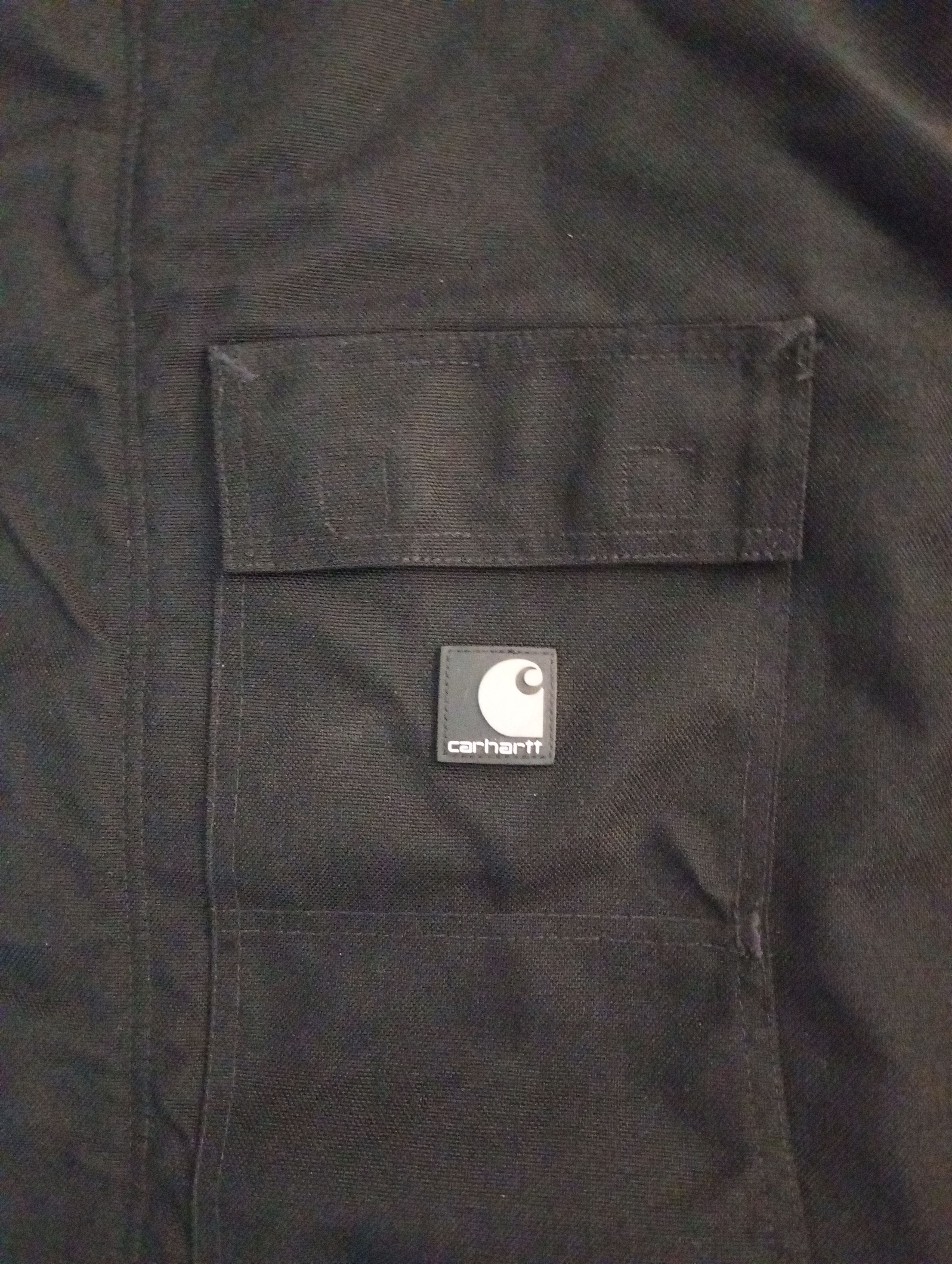 Carhartt Carhartt Quilt Lined Canvas Black Work Jacket Size US XXL / EU 58 / 5 - 8 Thumbnail
