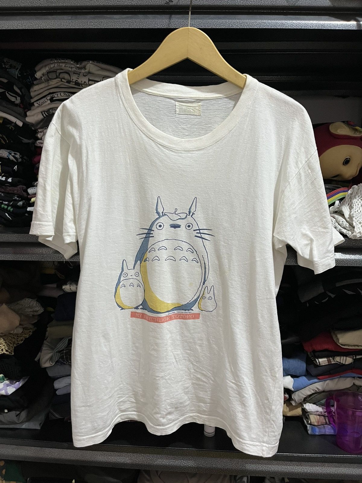 Vintage my neighbor totoro tees