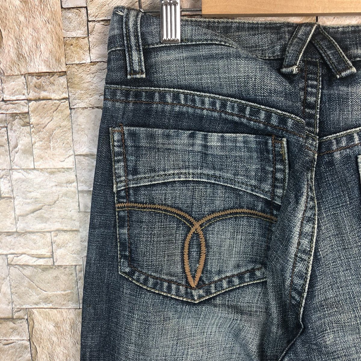 Japanese Brand Conus Jeans Blue Distressed Denim Pants #A56 Size US 31 - 17 Thumbnail