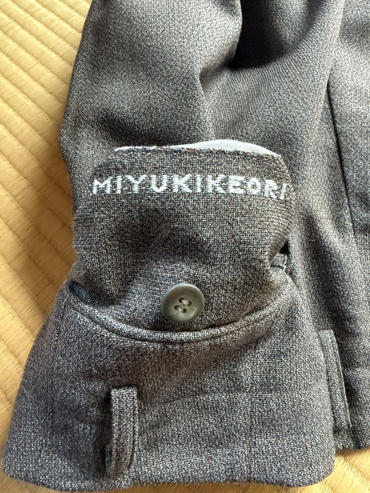 Other Spring&Summer Japanese Vintage MIYUKIKEORI All-Wool Slack, Size US 32 / EU 48 - 8 Thumbnail