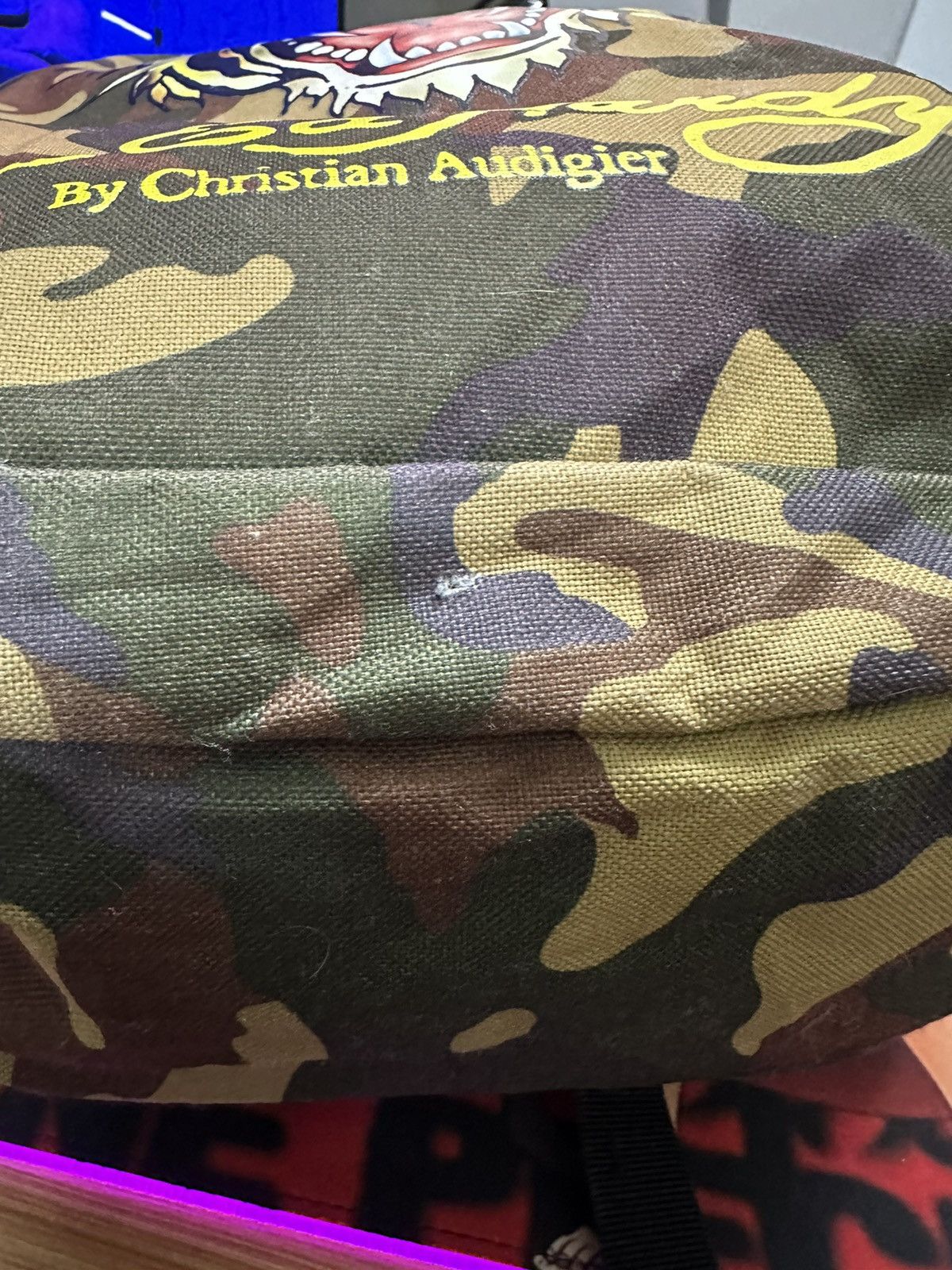 Ed Hardy Ed hardy camo flag bagpack Size ONE SIZE - 6 Thumbnail