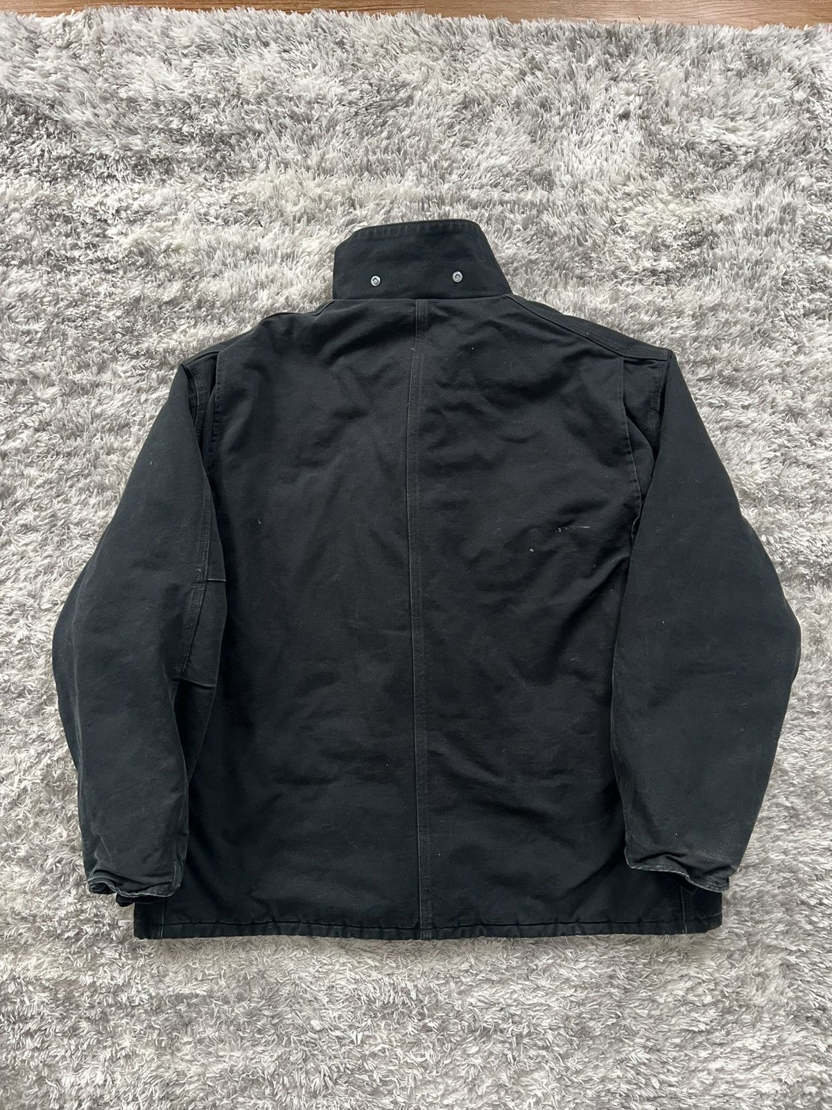 Carhartt Vintage Carhartt Detroit Work Distressed Jacket Size US XXL / EU 58 / 5 - 2 Thumbnail