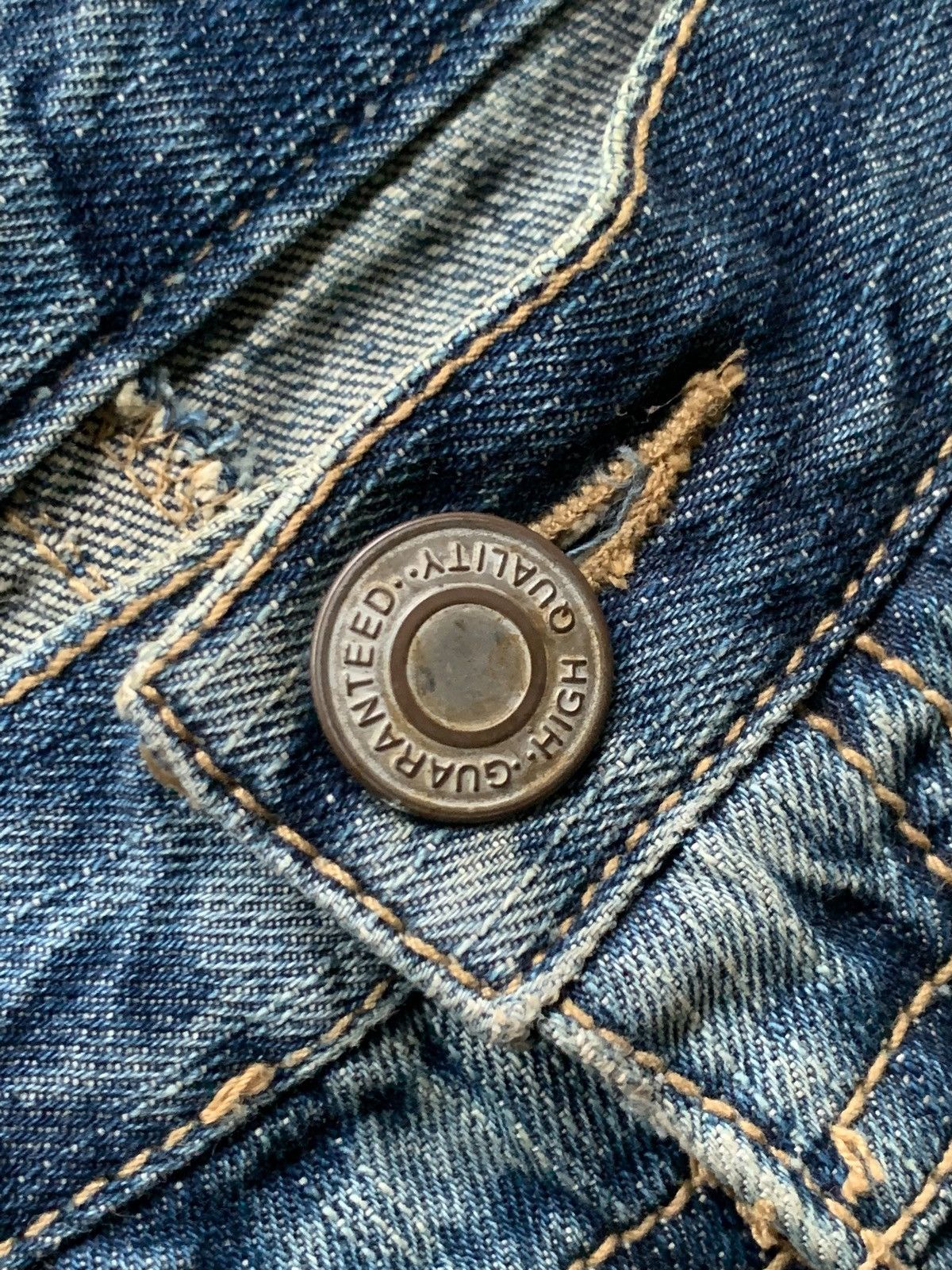 Japanese Brand × Kapital Vintage Denim Floral Japanese Style Distressed Jeans Size 32" / US 10 / IT 46 - 6 Thumbnail