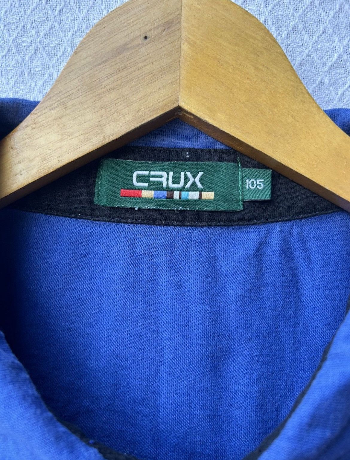 Japanese Brand Crux london patched vest shirt Size US M / EU 48-50 / 2 - 6 Thumbnail
