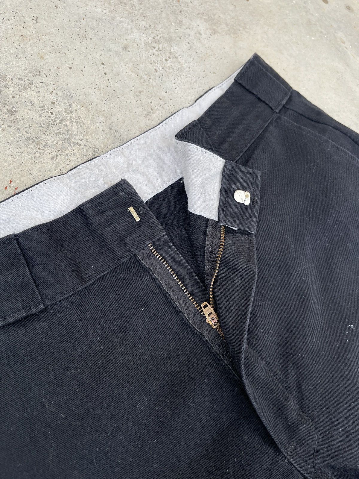 Dickies × Vintage Vintage Faded Black Dickies Pants Size US 33 - 9 Thumbnail