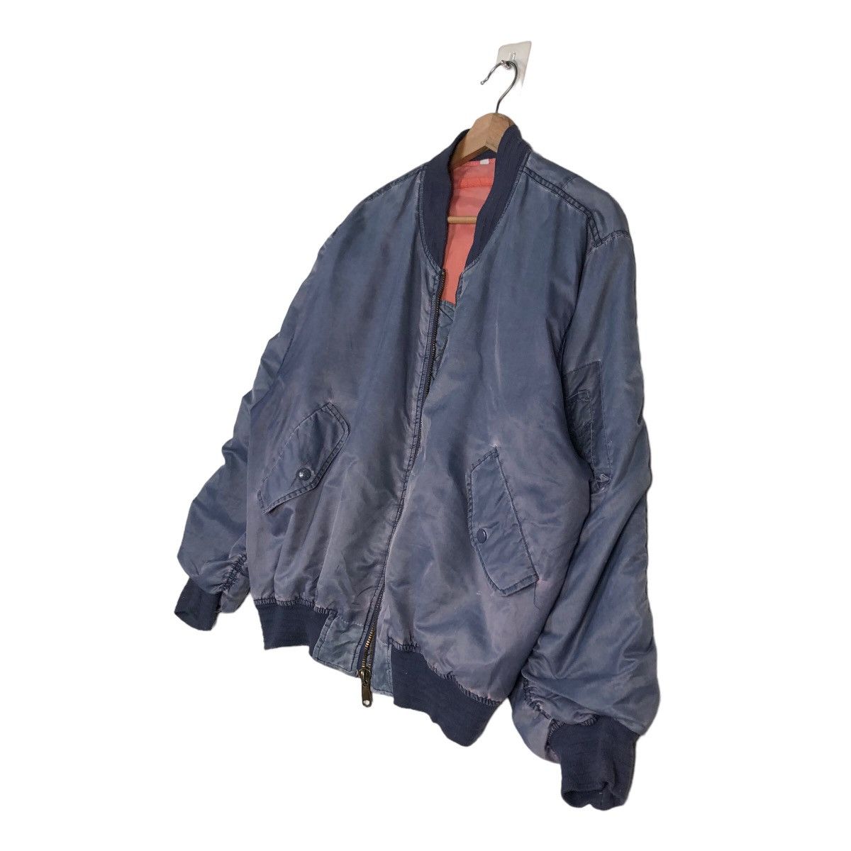 Japanese Brand 🔥Vintage Reversible Bomber Jacket Riot Riot Military Japan Size US L / EU 52-54 / 3 - 2 Thumbnail