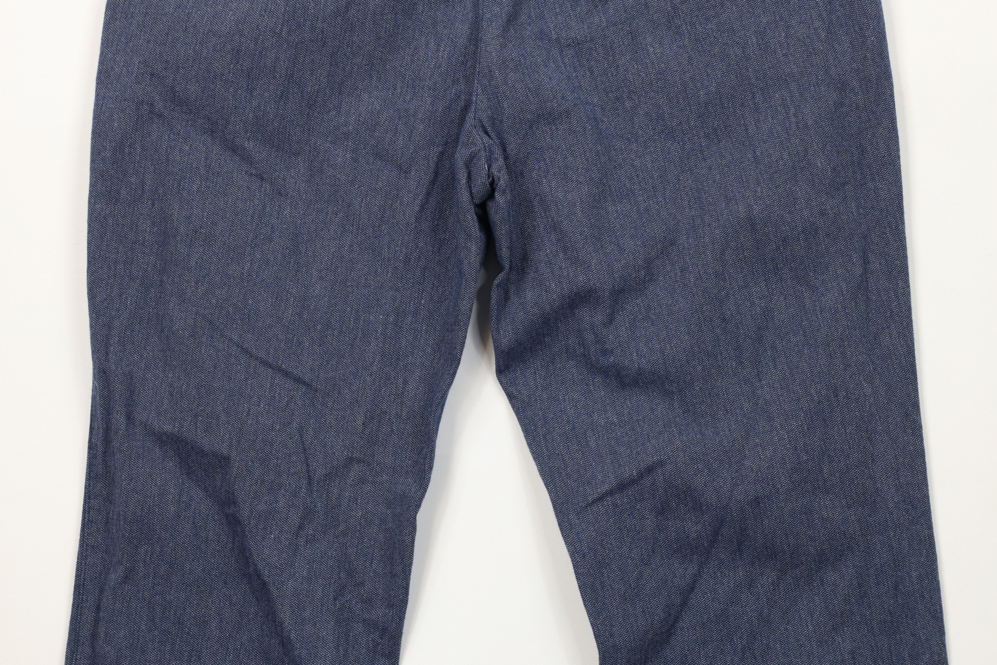 Banana Republic Banana Republic Kentfield Chambray Flannel Chino Pants Blue Size US 32 / EU 48 - 10 Thumbnail