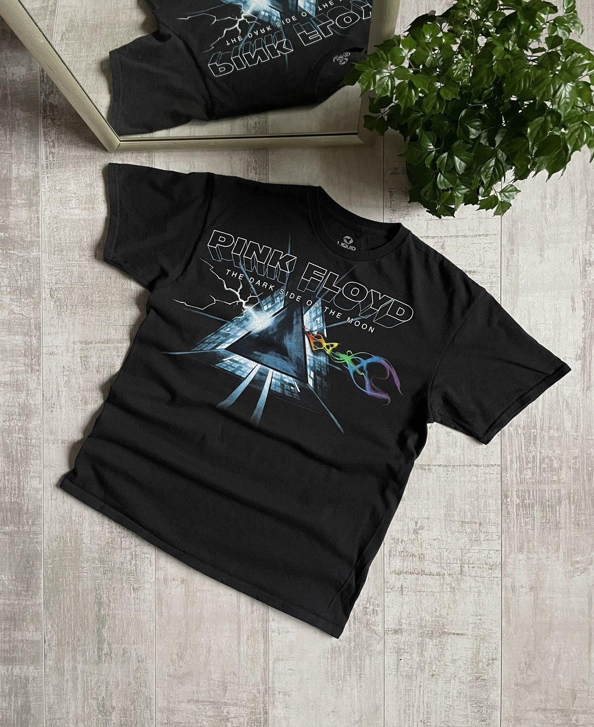 Liquid Blue × Pink Floyd × Vintage Vintage Pink Floyd Liquid Blue Tee “DARK SIDE OF THE MOON “ Size US L / EU 52-54 / 3 - 1 Thumbnail