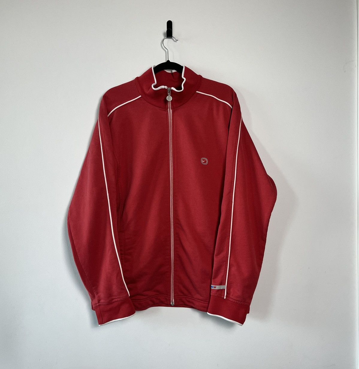 Nike Nike Cortez 02 Vintage Red Track Jacket Y2K Zip-Up L Size US XL / EU 56 / 4 - 1 Thumbnail