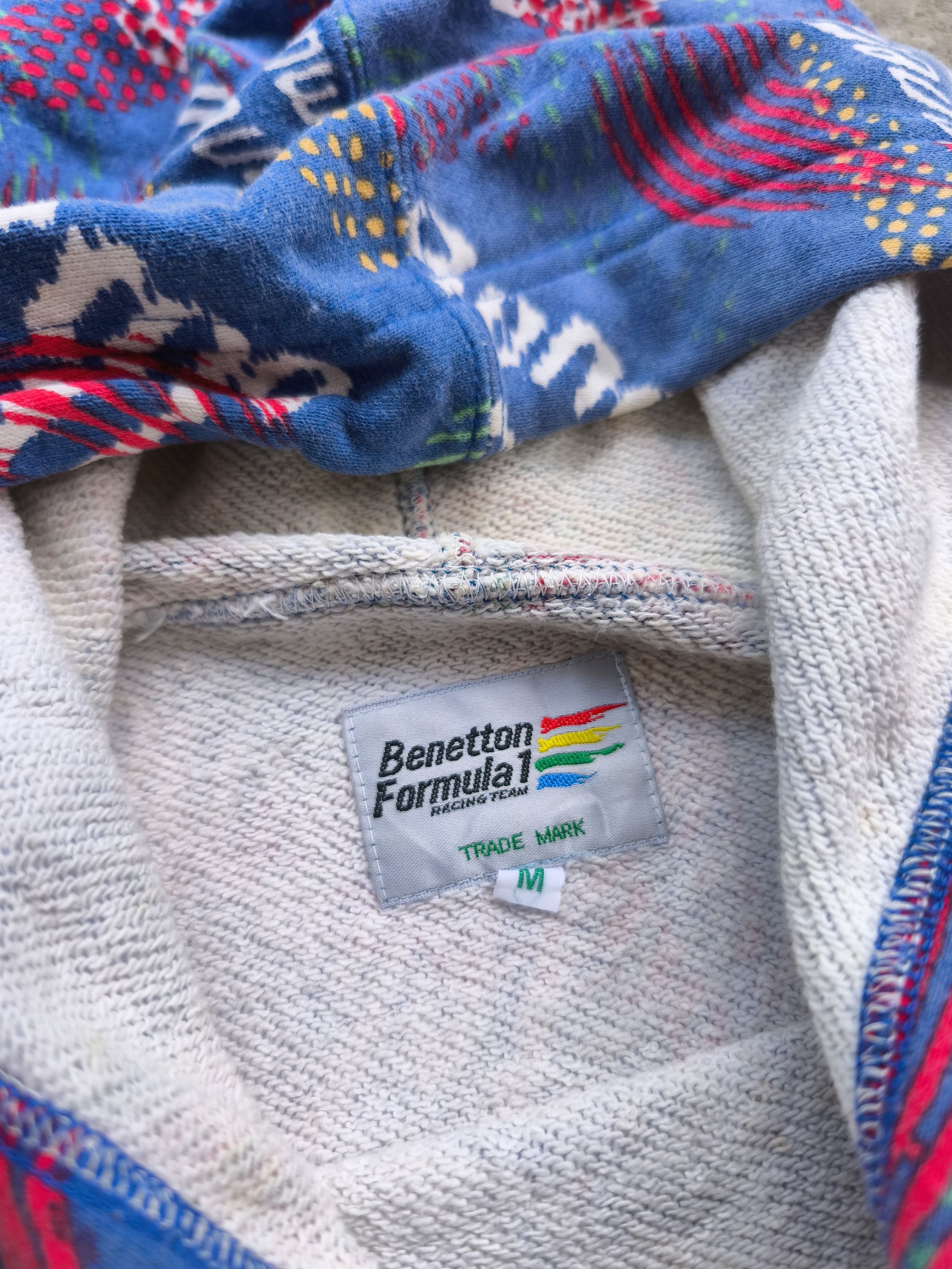 United Colors Of Benetton Benetton formula 1 full print hoodie Size US M / EU 48-50 / 2 - 3 Thumbnail