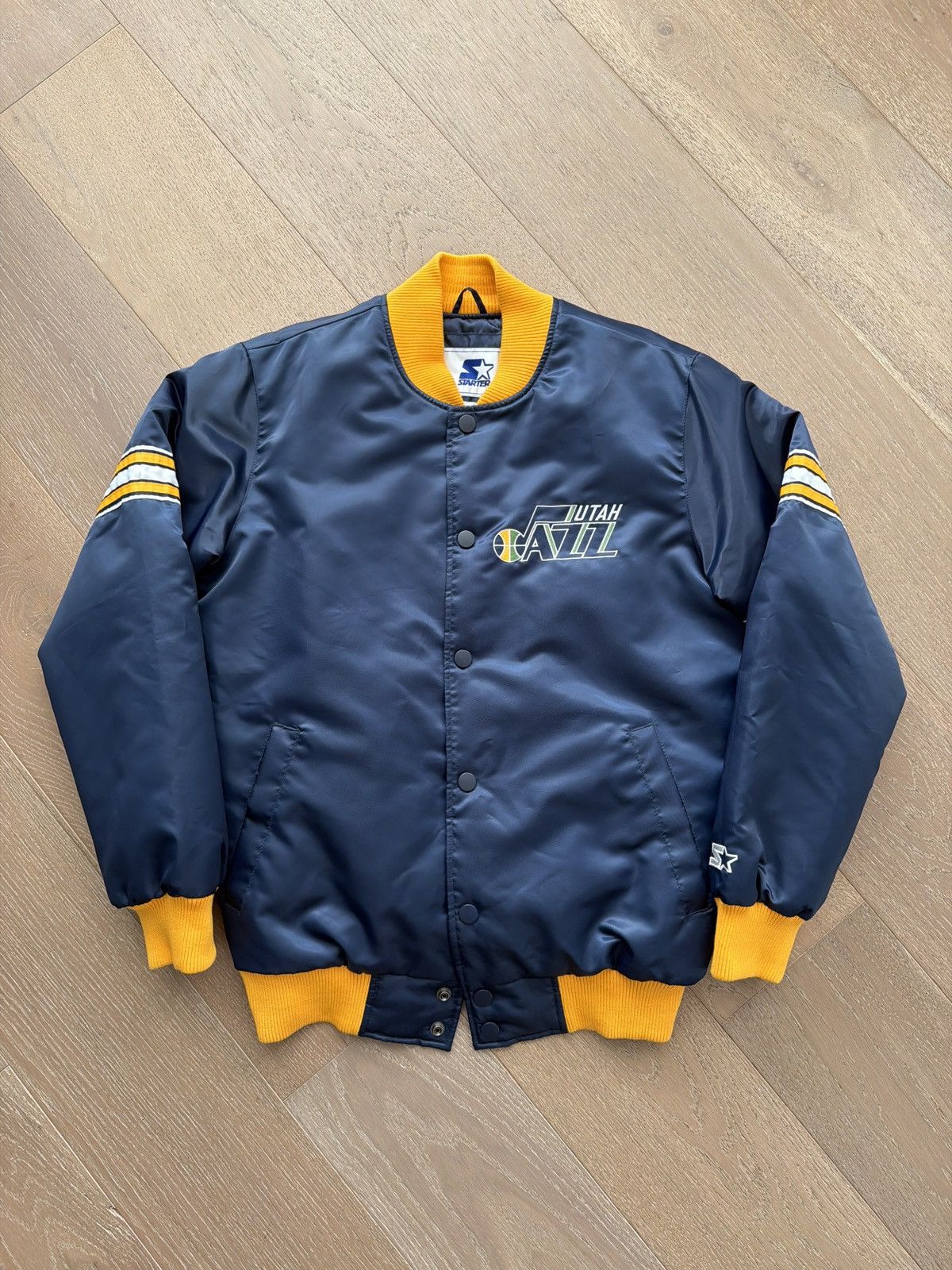 Starter Starter Utah Jazz NBA Bomber Jacket Size US M / EU 48-50 / 2 - 2 Thumbnail