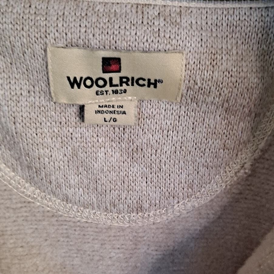 Other Woolrich 1/2 Zip Tan with Top Pocket Sweatshirt Size Large Size US L / EU 52-54 / 3 - 7 Thumbnail