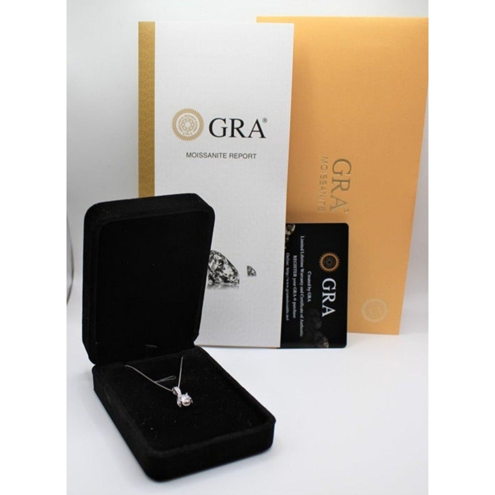 Other Necklace Pendant 1 Ct Round Cut Moissanite 925 Silver Size ONE SIZE - 7 Thumbnail