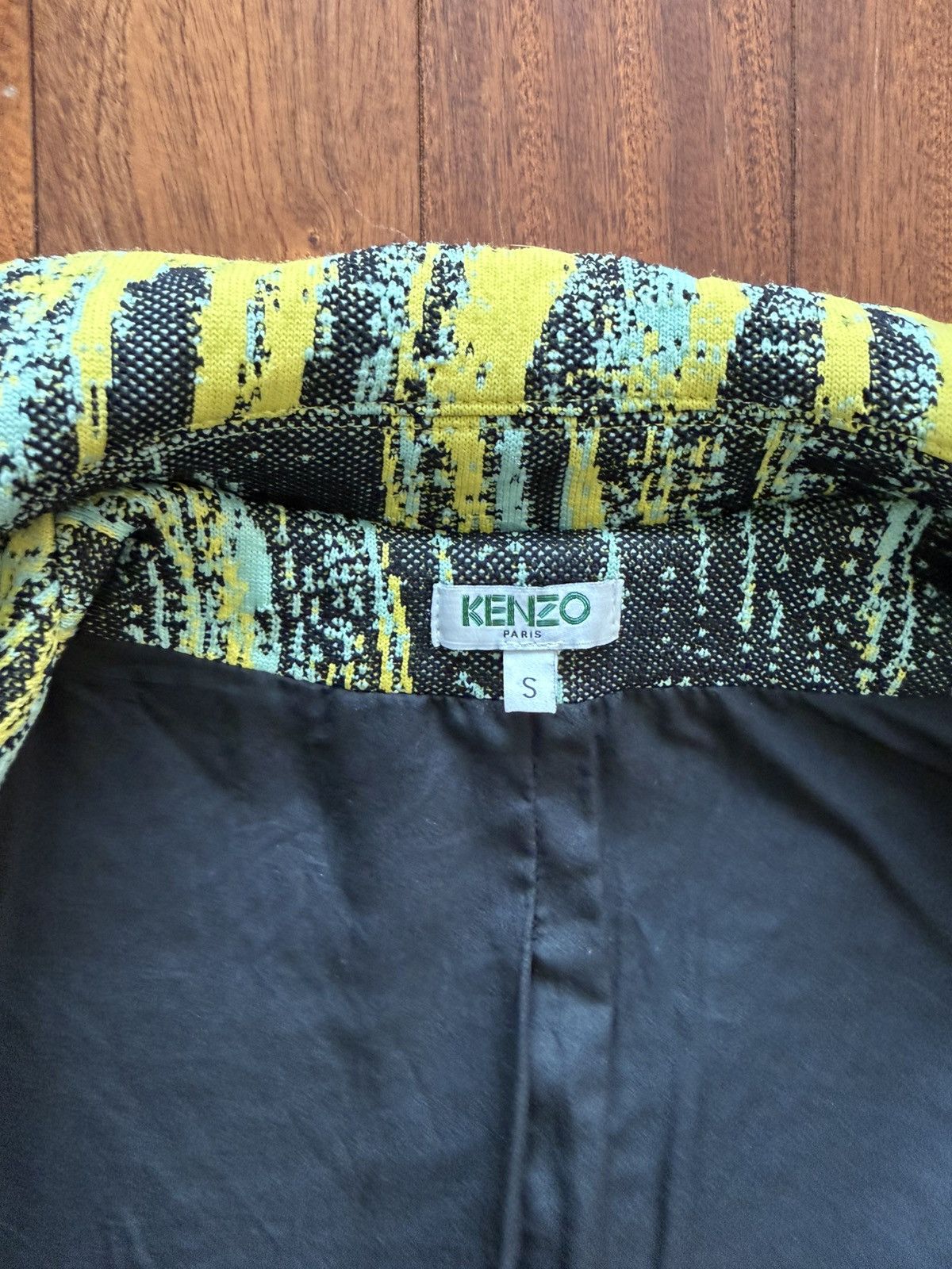 Kenzo Kenzo Jungle Graphic Moto Jacket Size S / US 4 / IT 40 - 8 Thumbnail
