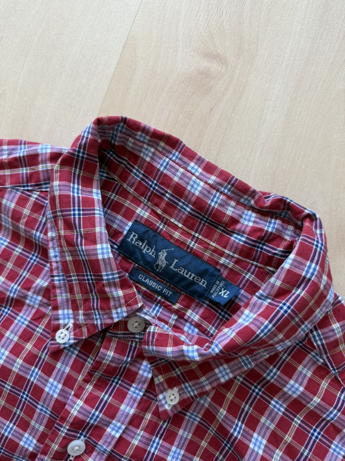Polo Ralph Lauren Polo Ralph Lauren Checkered SS Shirt Classic fit PRL Size US XL / EU 56 / 4 - 4 Thumbnail
