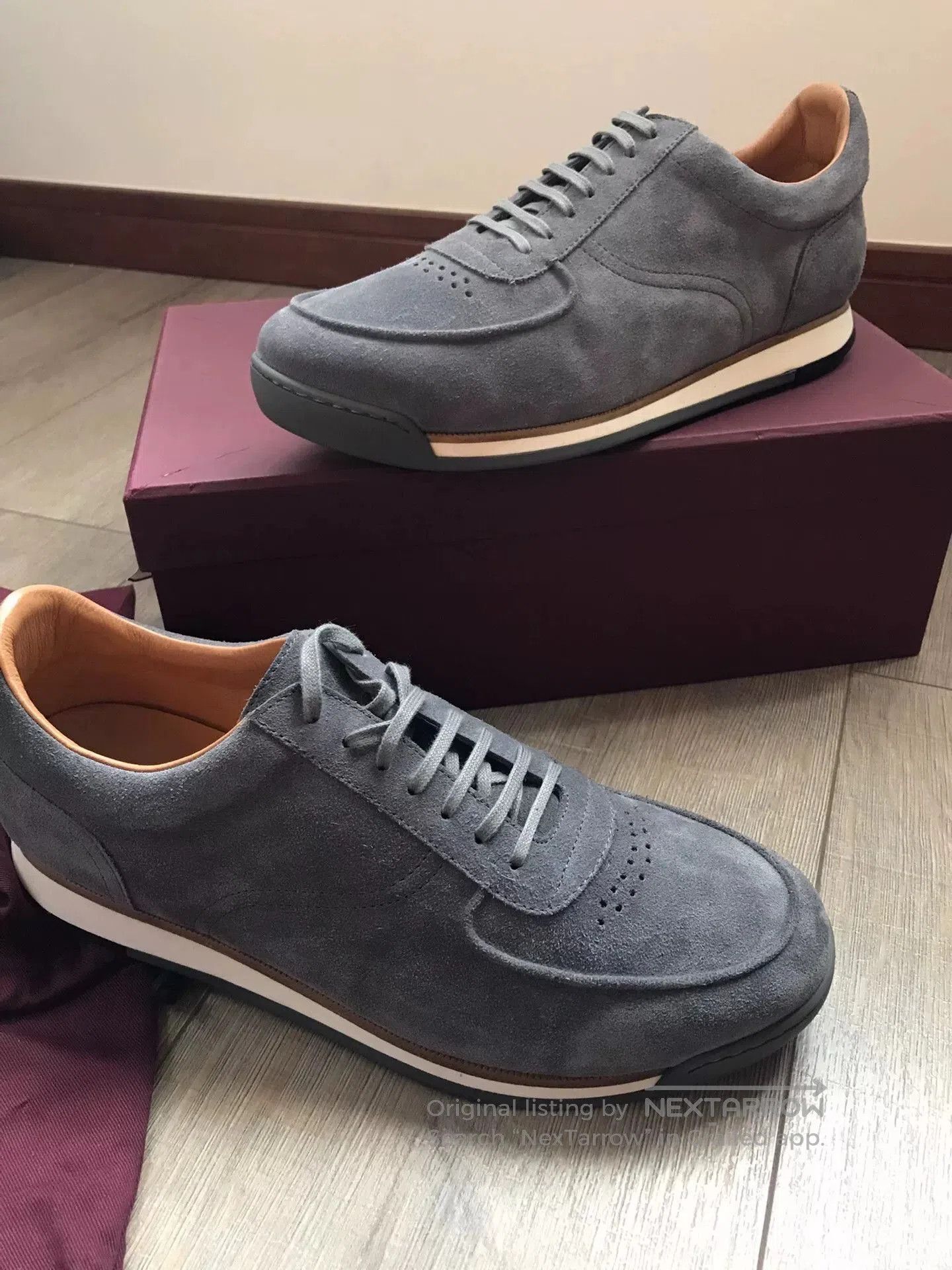 John Lobb John Lobb Gray Suede Casual Shoes. Size US 10.5 / EU 43-44 - 6 Thumbnail