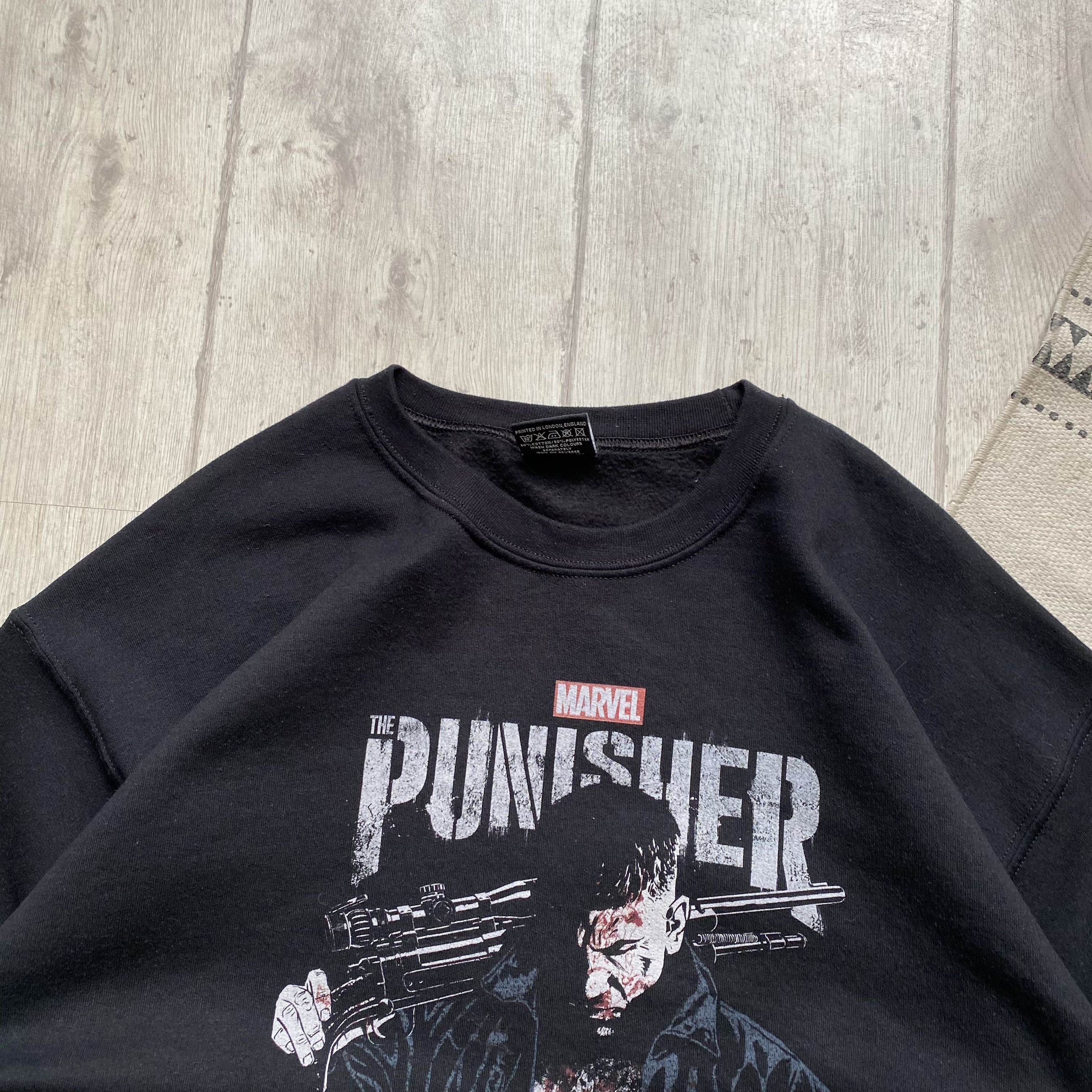 Marvel Comics 📺 Marvel The Punisher sweatshirt Movie Size US L / EU 52-54 / 3 - 2 Thumbnail