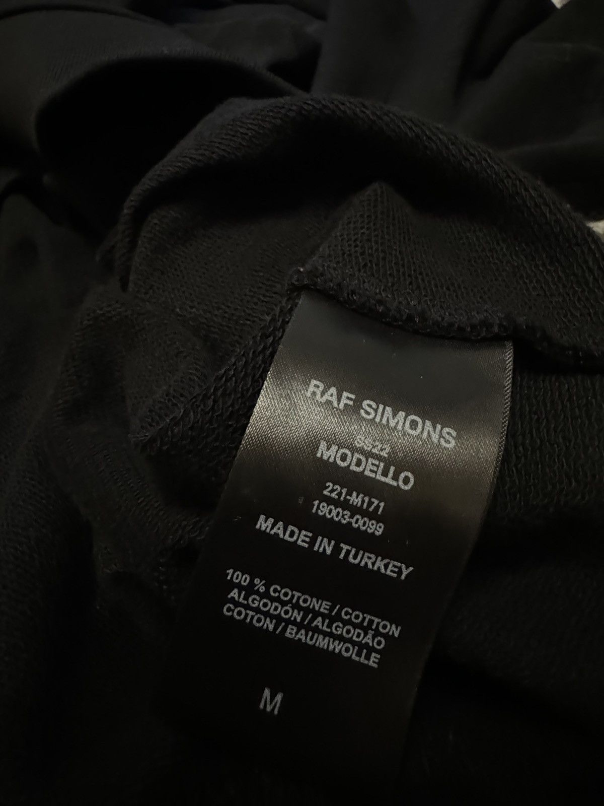 Raf Simons Raf Simons Hoodie Size US L / EU 52-54 / 3 - 4 Thumbnail