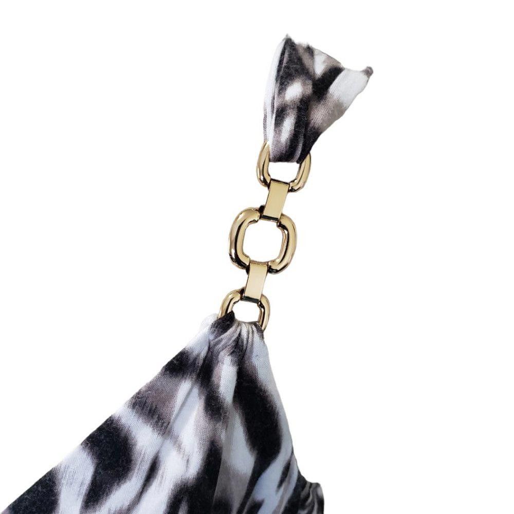 Jennifer Lopez Ct325 Jennifer Lopez Animal Print Maxi Dress L Size L / US 10 / IT 46 - 4 Thumbnail