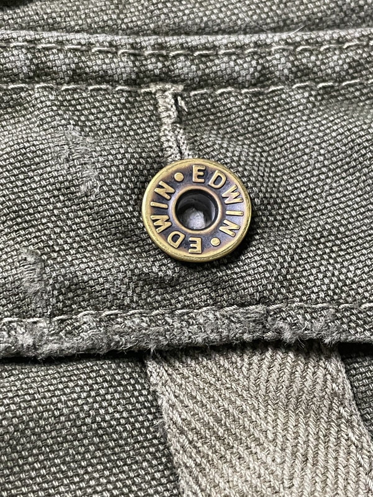 Edwin × Japanese Brand × Vintage Vintage EDWIN Bondage Cargo Pants (95) Size US 34 / EU 50 - 7 Thumbnail
