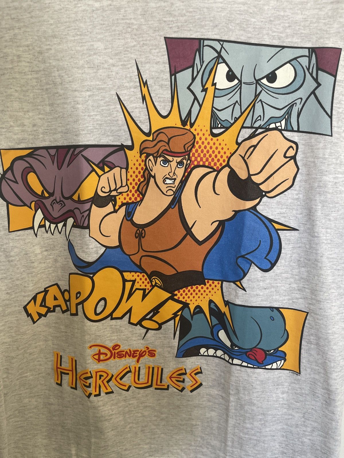 Disney Vintage Disney Hercules t shirt Size US XL / EU 56 / 4 - 2 Thumbnail