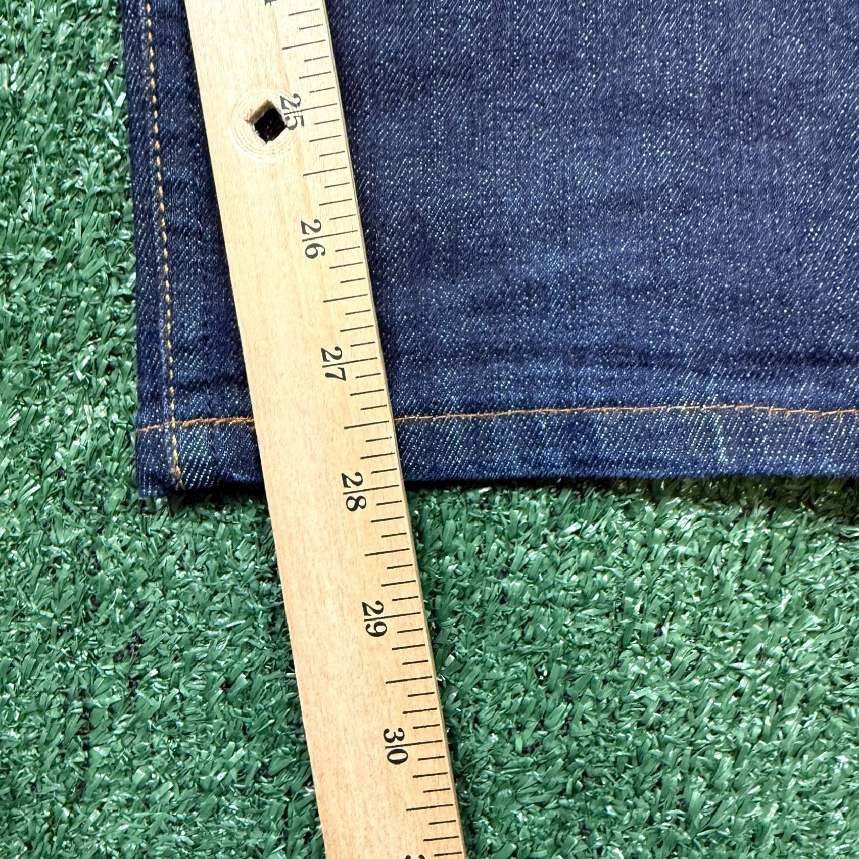 Rag & Bone rag & bone Jeans 32x28 Kaihara Denim Slim Button 5-Pocket Blue Mens Pants Japan Vintage No Size US 32 / EU 48 - 4 Thumbnail