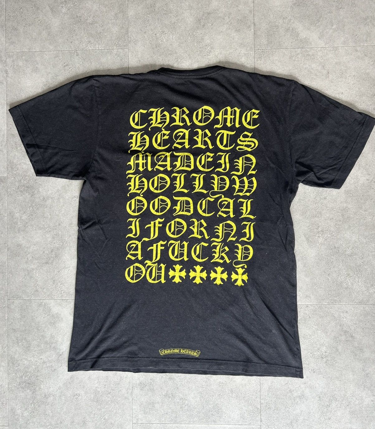Chrome Hearts Made In Hollywood T Shirt Black | Grailed
