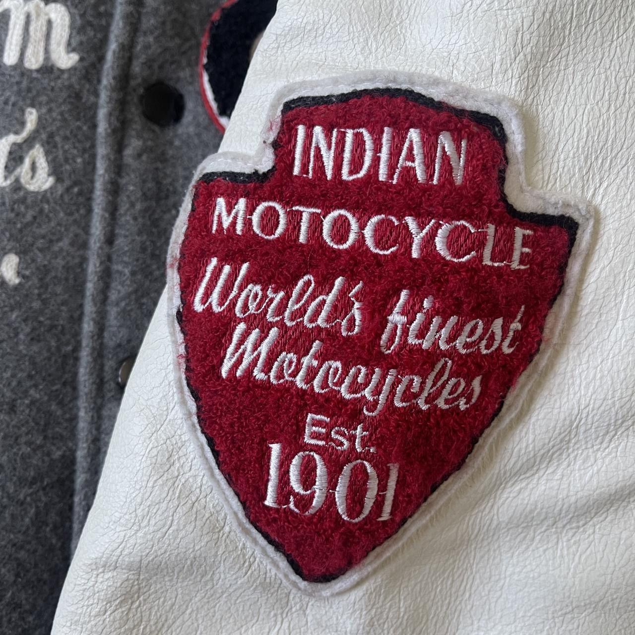 Indian Motorcycle × Whitesville Indian Motorcycle Varsity Jacket Size US S / EU 44-46 / 1 - 6 Thumbnail