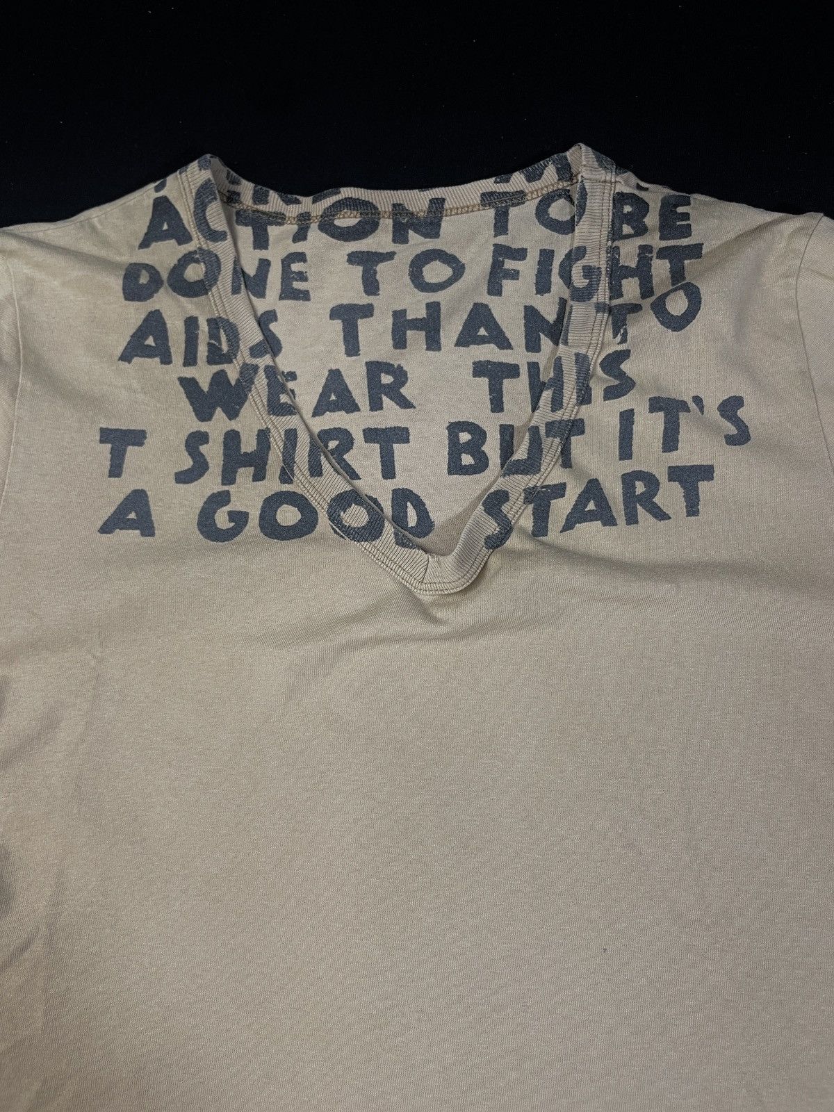 Maison Margiela Maison Margiela Aids Tee Size US M / EU 48-50 / 2 - 1 Thumbnail