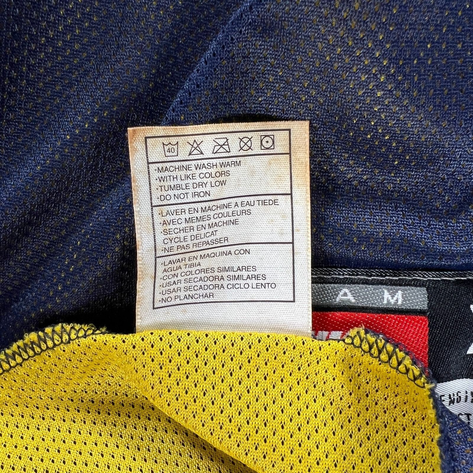 Nike Nike Basketball Jersey Men XL Vintage USA University Michiga Size US XL / EU 56 / 4 - 10 Thumbnail