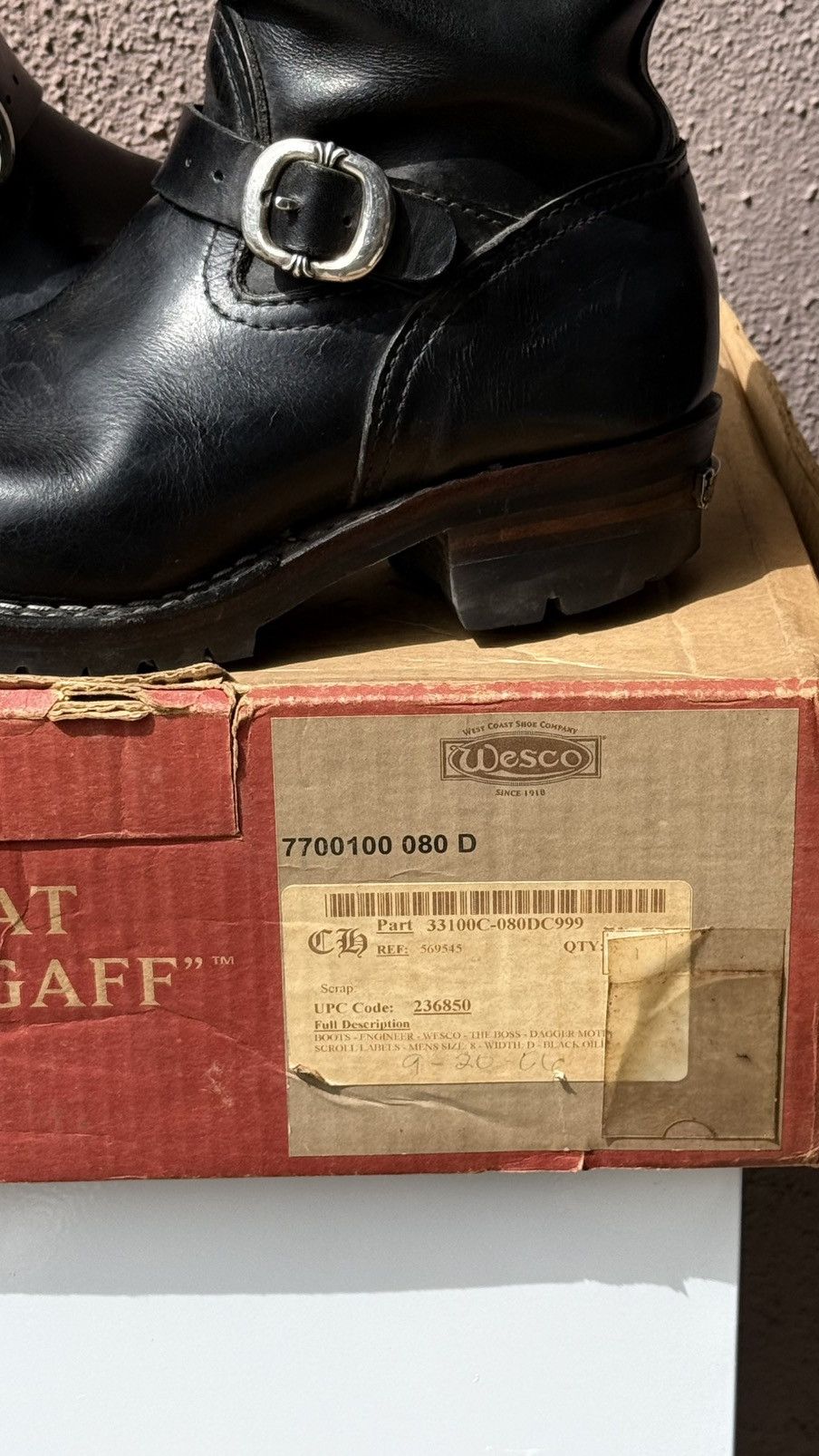 Chrome Hearts Chrome Heart Wesco Boot Size 8D Size US 8 / EU 41 - 13 Thumbnail