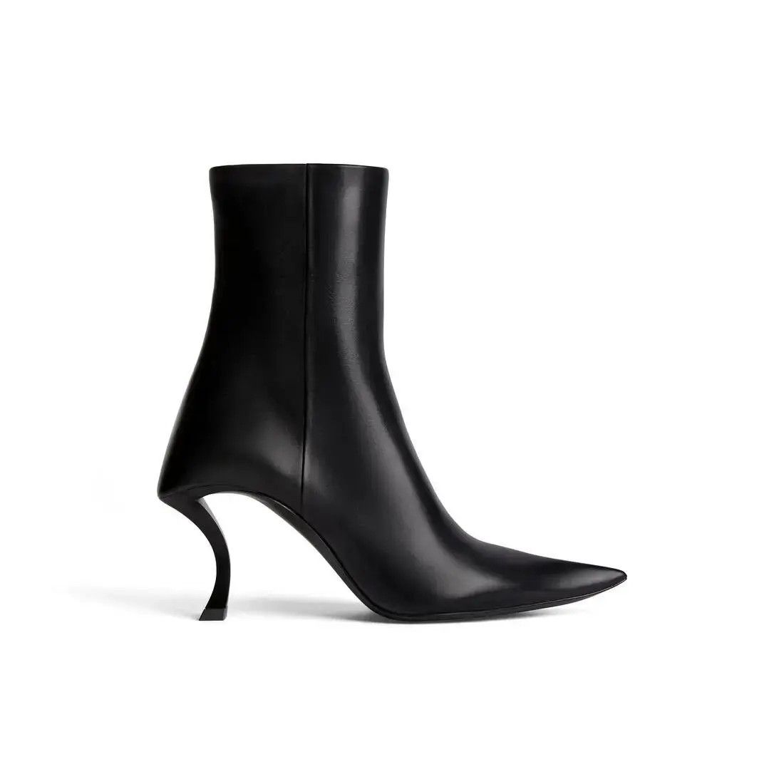 o1bcso1str0126 Hourglass 100mm Booties in Black in Black