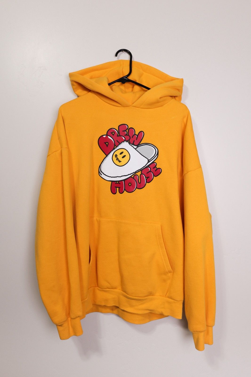 Drew House × Justin Bieber Drew House Slippers Hoodie - Golden Yellow Size US M / EU 48-50 / 2 - 1 Thumbnail