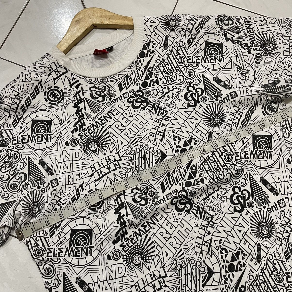 Element Very rare element skateboard all over print logo tee Size US L / EU 52-54 / 3 - 10 Thumbnail