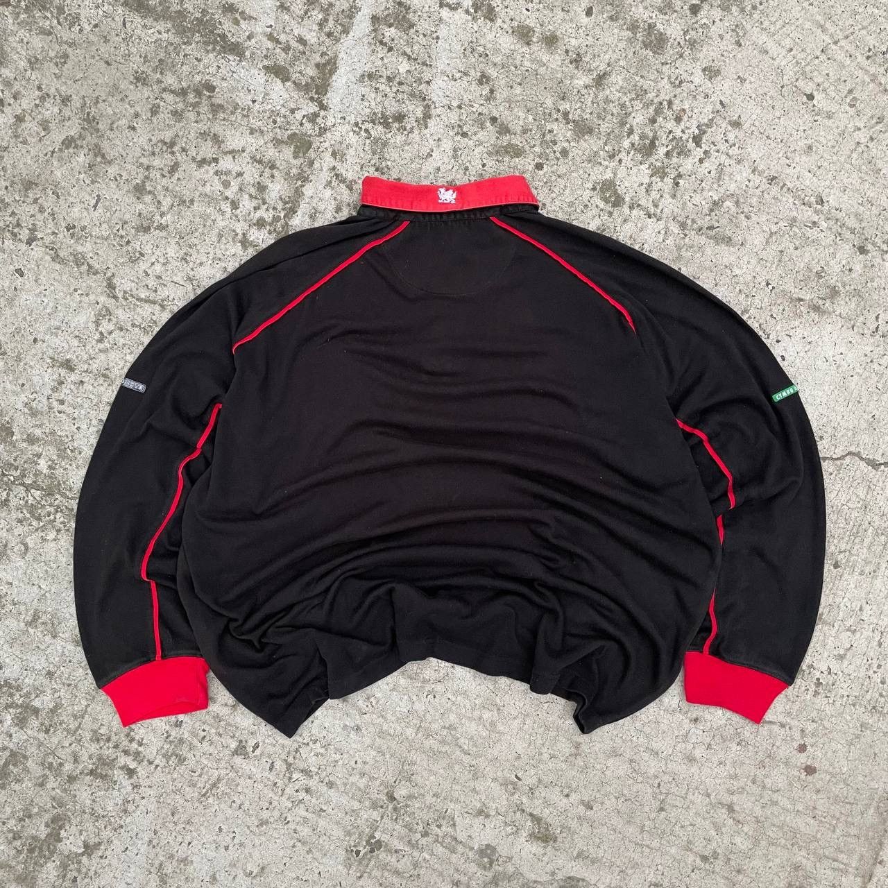Reebok Vintage Reebok WRU Cymru Long-sleeve T-shirts Y2K Rugby 00s Size US XXL / EU 58 / 5 - 2 Thumbnail