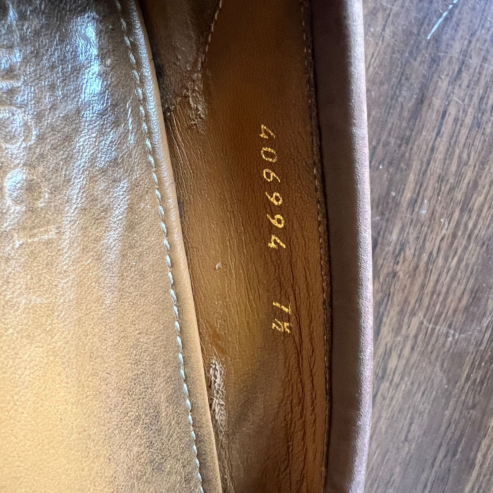 Gucci Gucci Men's Jordaan Brown Loafer Size 7.5 Size US 7.5 / EU 40-41 - 6 Thumbnail
