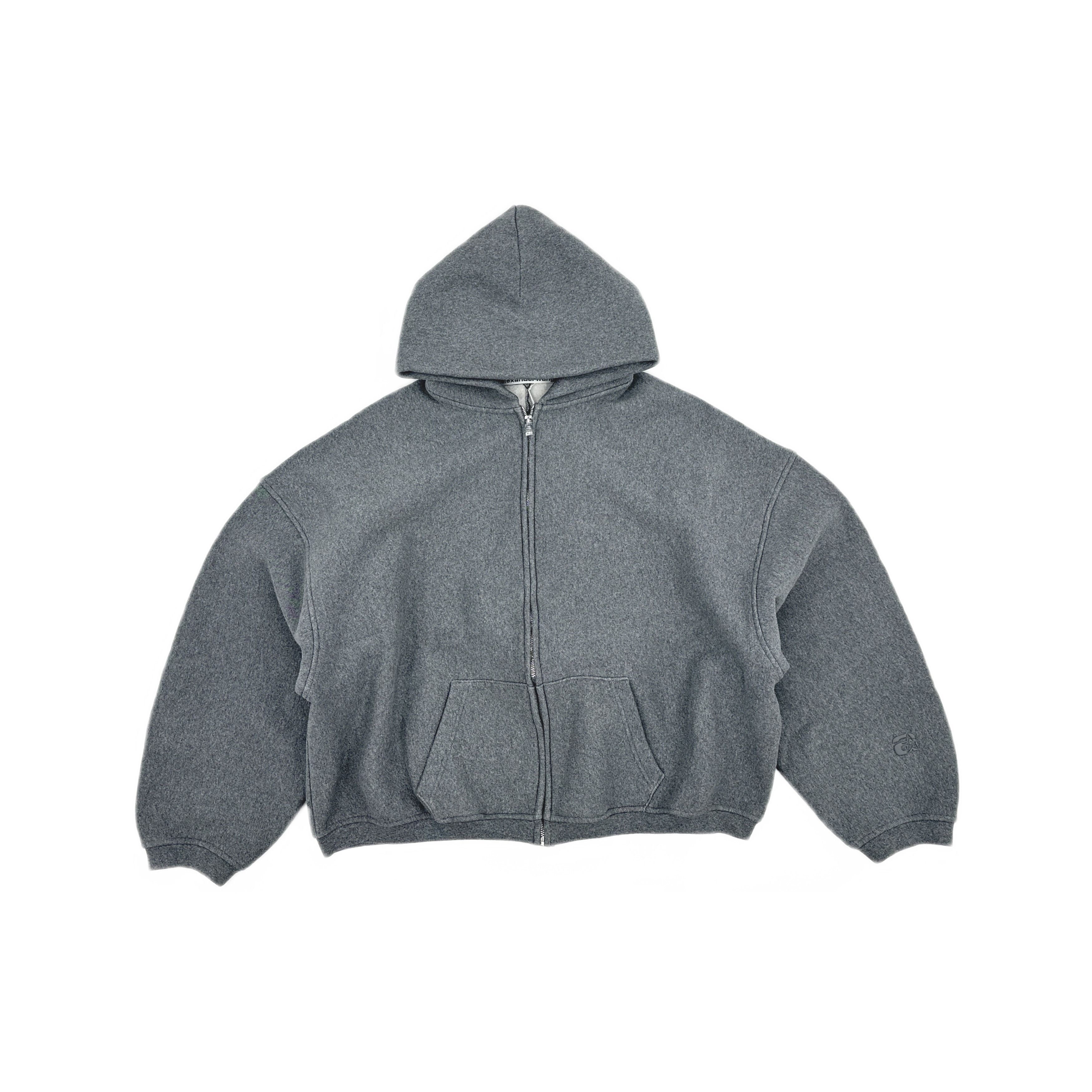 Alexander Wang Alexander Wang Washed Granite Zip Hoodie Size XS
